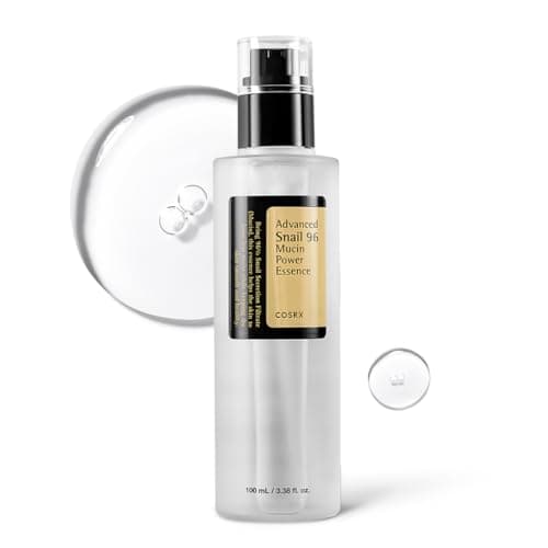 COSRX Advanced Snail 96 Mucin Power Essence 100ml | Snail Secretion Filtrate 96% | Skin Repair Serum | CPNP Registered, Korean Skin Care, Cruelty Free, Paraben Free, Alcohol Free