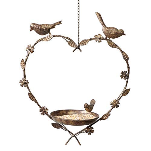 Hanging Bird Feeder Dish Garden Bird Feeding Station Winter Anniversary Wedding Christmas Garden Gift Idea