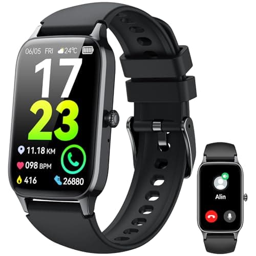 Soudorv Smart Watch for Men Women Answer/Make Calls,1.57" Fitness Watch with Heart Rate/Sleep Monitor, 110+ Sport Fitness Tracker with Step Counter/Calories IP68 Waterproof, Smartwatch for Android iOS