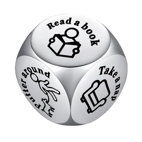 Retirement Gifts For Men Women, Funny Decider Dice, Retirement Gift Ideas,Birthday Gifts For Men,Friend, Mum, Dad, Colleagues, Boss, Teachers,Goodbye Farewell Leaving Gifts