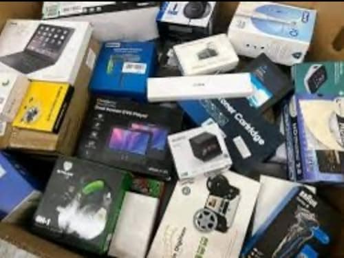 Wholesale Electronics Clearance Lot, Mixed Tech Accessories and Gadgets, Bulk Resale Bundle