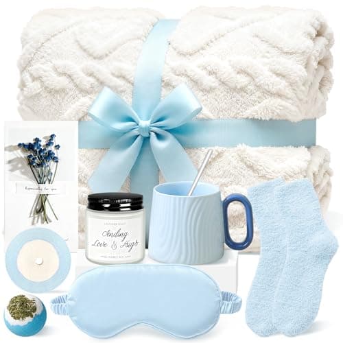 Birthday Pamper Gifts for Women, Self Care Pamper Gifts for Women Unique ,Unique Self Care Package Relaxation Spa Bath Set for Girls, Christmas Gifts for Your Mum, Wife, Best Friends, Sister, Daughter