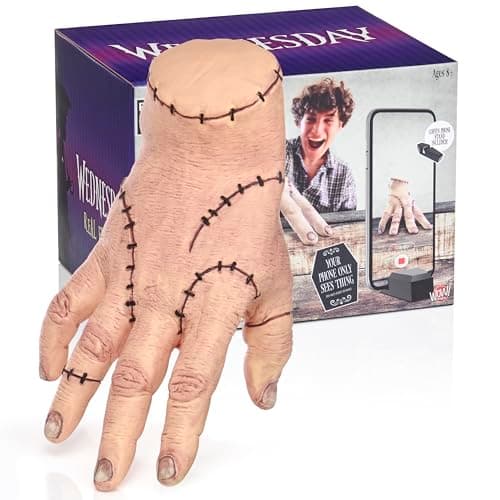 WOW! STUFF Wednesday Real FX Thing | Includes Hollywood Style Special Effects app | Wednesday Addams Role Play and Dress Up Halloween and Costume Accessory | For Fans of Wednesday Netflix Series