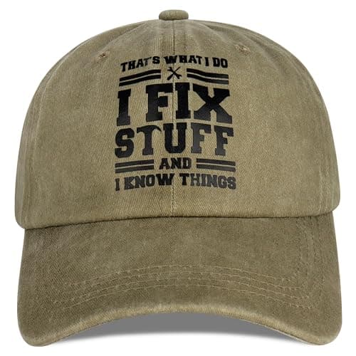 Jeasona Gifts for Men Father‘s Day Cap Cool Stuff Gadgets 2025 Small Gifts for Men Birthday Present Secret Santa Present for Dad Who Wants Nothing