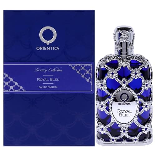 Orientica Luxury Collection Royal Blue Gift Set | Arabian Eau de Parfum for Women | Long Lasting Amber & Wood Fragrance | Premium Perfume Gift Set (Amber)
