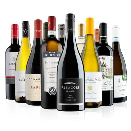 Virgin Wines – Ultimate Luxury Selection – 12 bottles (75cl) – premium red and white wine from France, Italy, Chile, Australia and South Africa