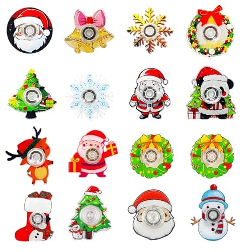 WaaRiuQ Christmas Toys, 16 Pack Christmas Party Bag Fillers, Stocking Fillers Under £10, Fidget Box for Kids, Teens and Adults, Stress Relief Sensory Toys, Classroom Rewards, Travel Entertainment